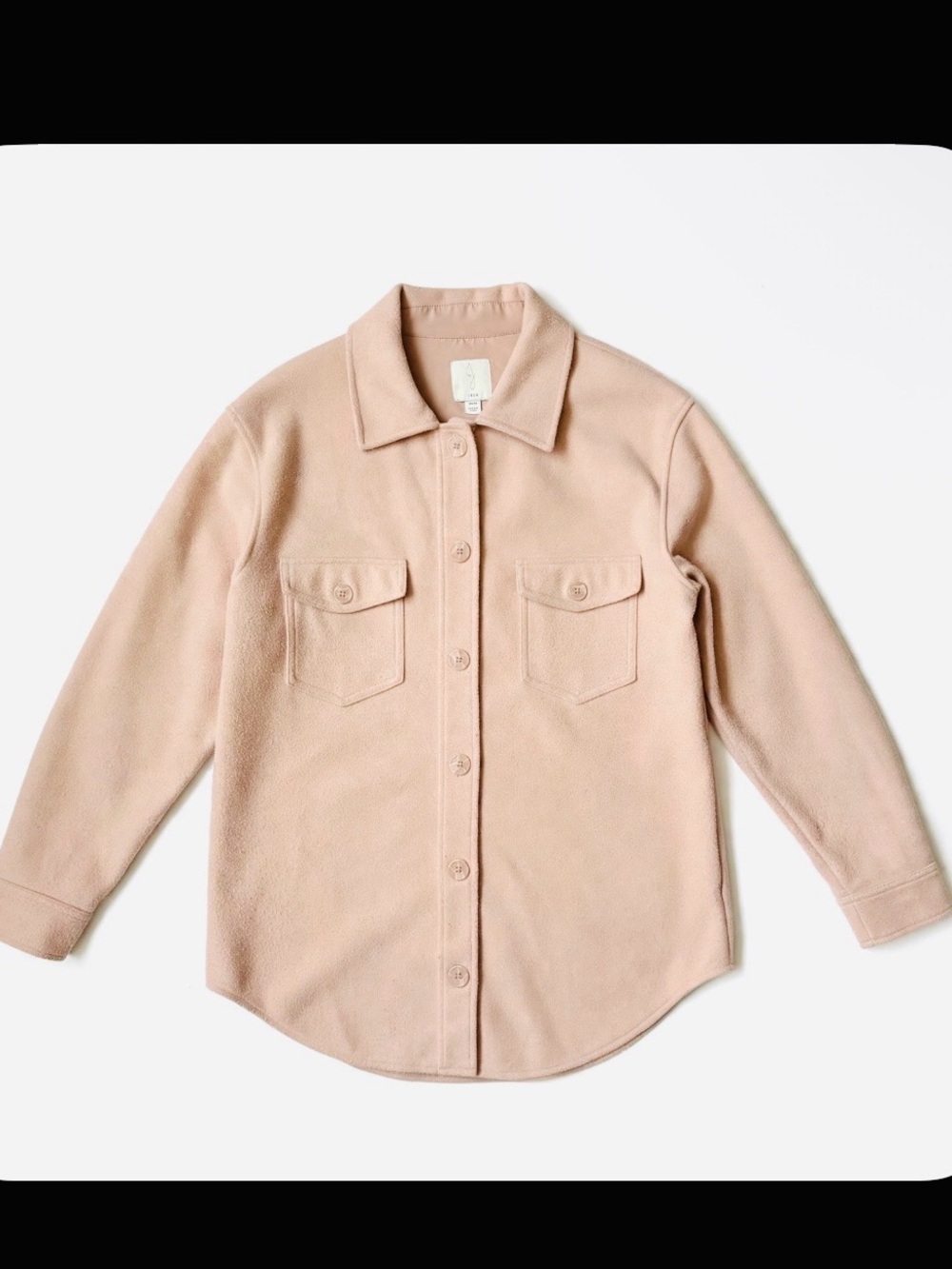 Joie dusty pink shacket